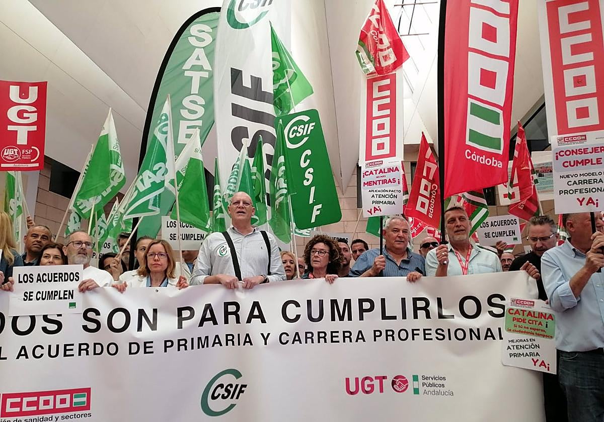 Satse, CSIF, CCOO y UGT siguen adelante con la huelga del día 26 al «no ...