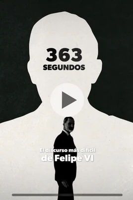 363 segundos: el discurso más difícil de Felipe VI