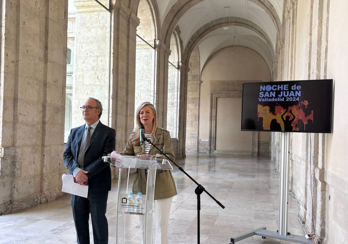 Presentación de la programación en Valladolid con motivo de la noche de San Juan