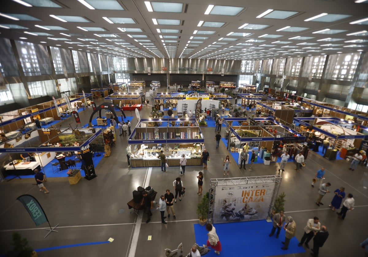 Panorámica de Intercaza en su nueva ubicación del Centro de Ferias de Córdoba