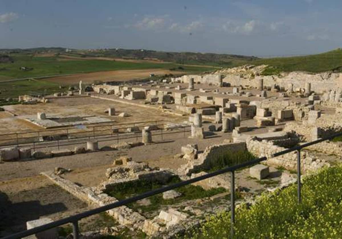 El yacimiento arqueológico de Segóbriga, en el municipio de Saelices