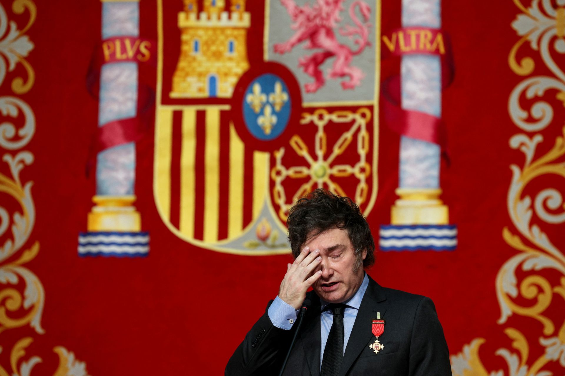 Milei durante su intervención