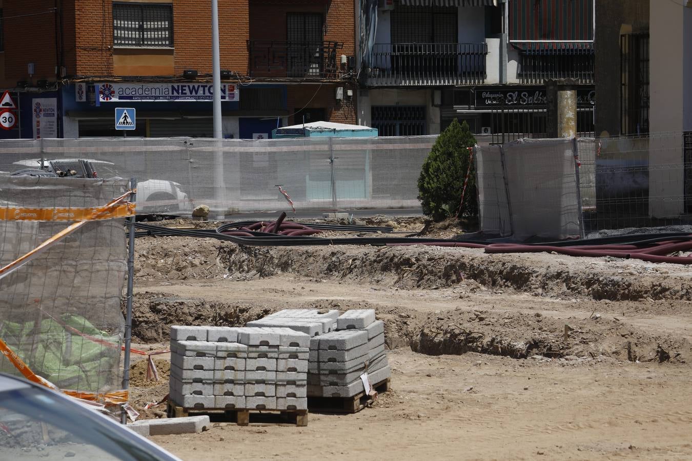 El avance de las obras de la Ronda del Marrubial, en imágenes