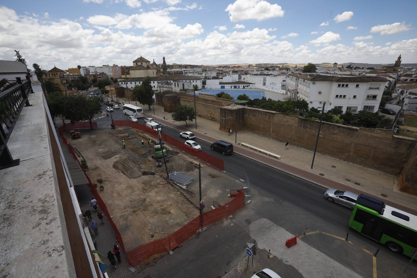 El avance de las obras de la Ronda del Marrubial, en imágenes