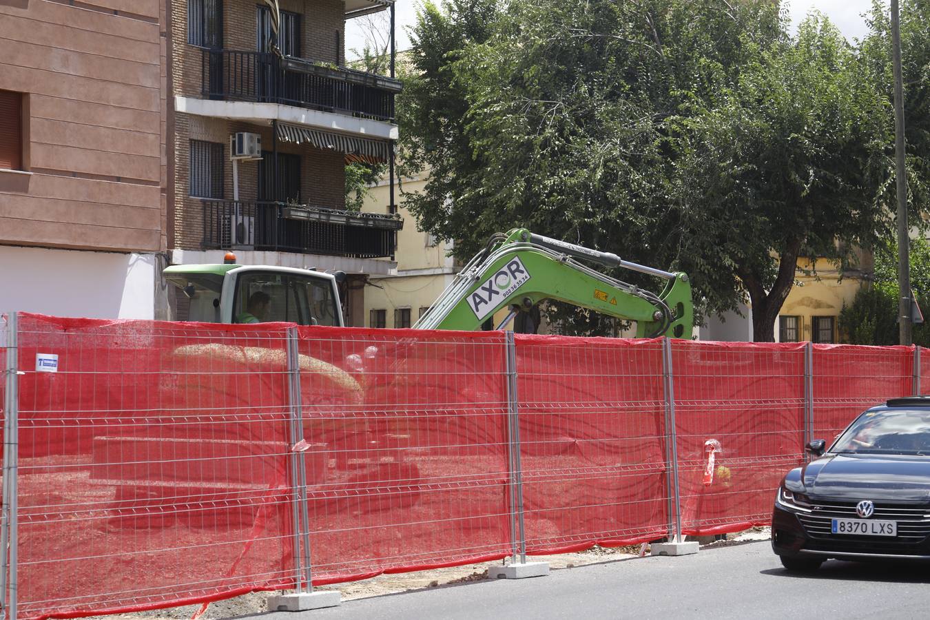 El avance de las obras de la Ronda del Marrubial, en imágenes