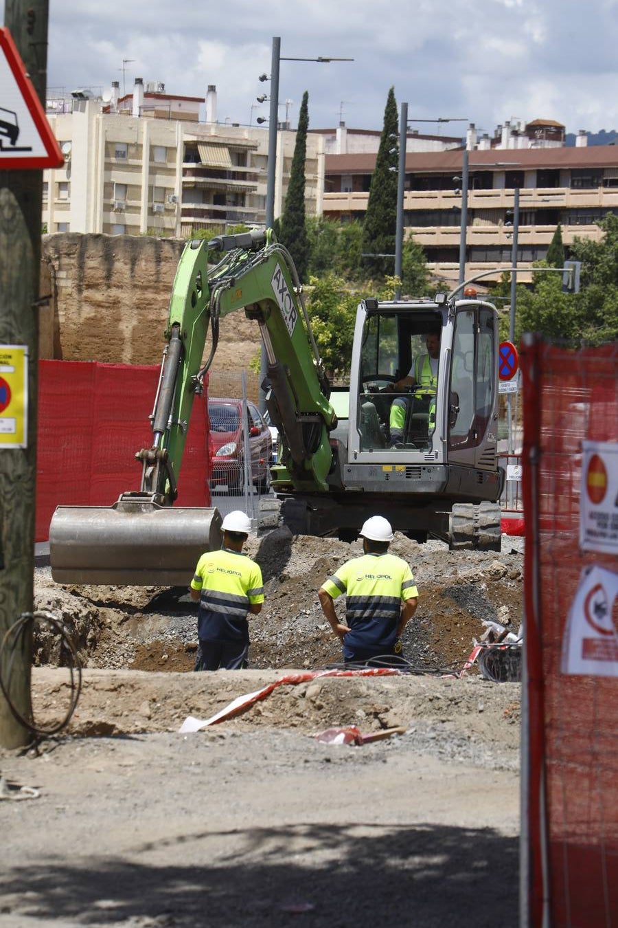 El avance de las obras de la Ronda del Marrubial, en imágenes