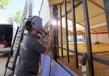 Las asociaciones de casetas apoyan la consulta y ven ventajas en las instalaciones permanentes