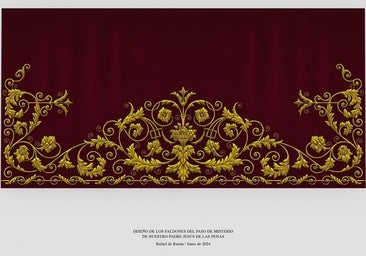 Jesús Rosado bordará los faldones del paso del Señor de las Penas