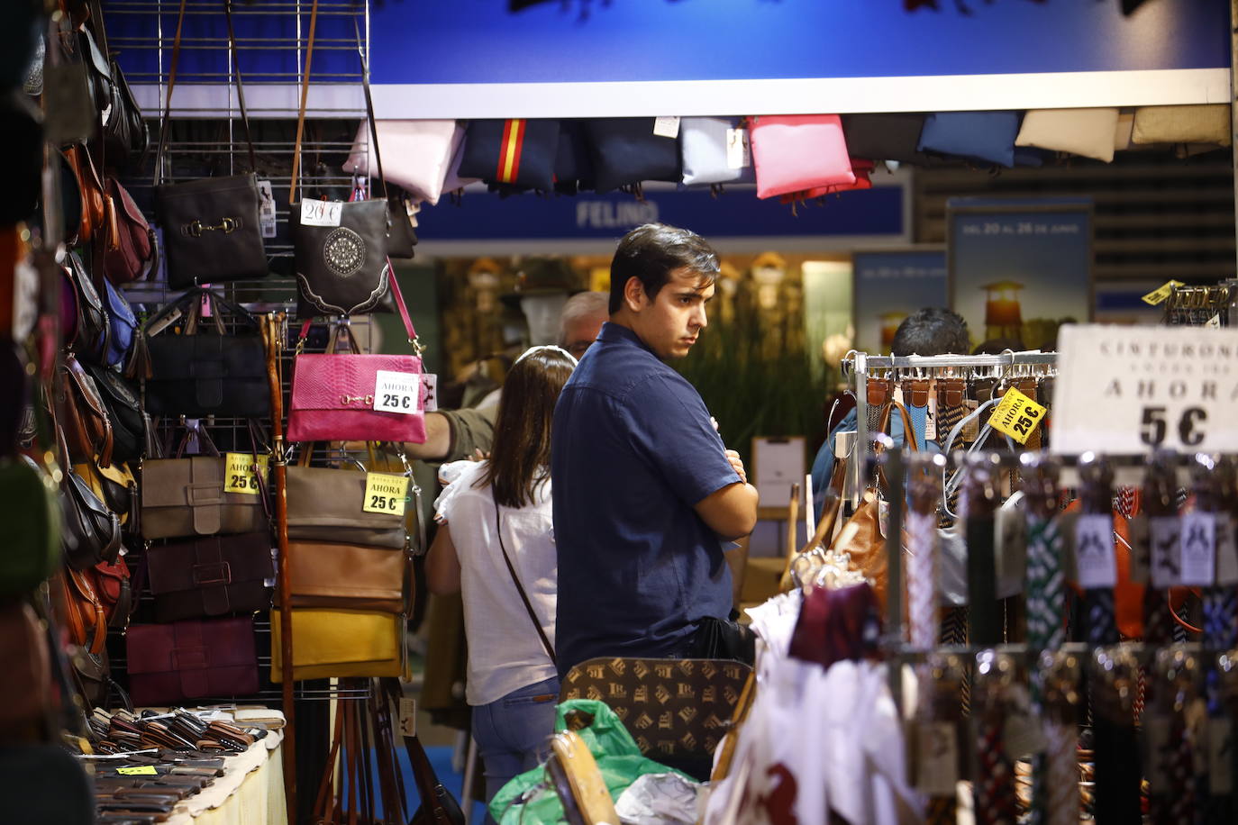 Fotos: el animado ambiente en Intercaza en Córdoba