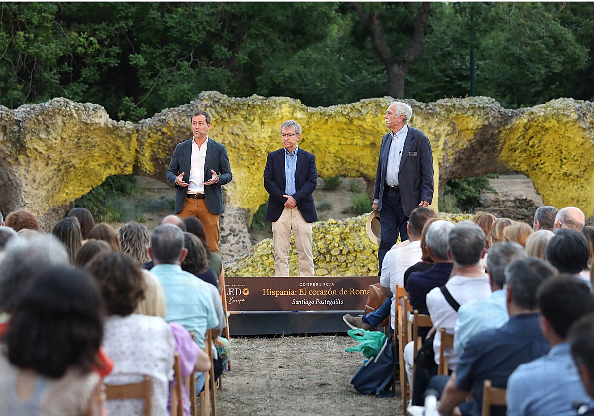 Conferencia de Santiago Posteguillo en el Circo Romano
