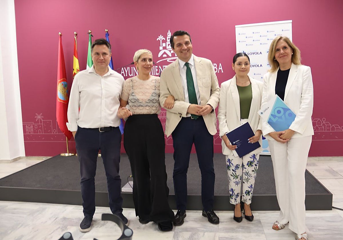 El alcalde de Córdoba, José María Bellido, este lunes en el Córdoba