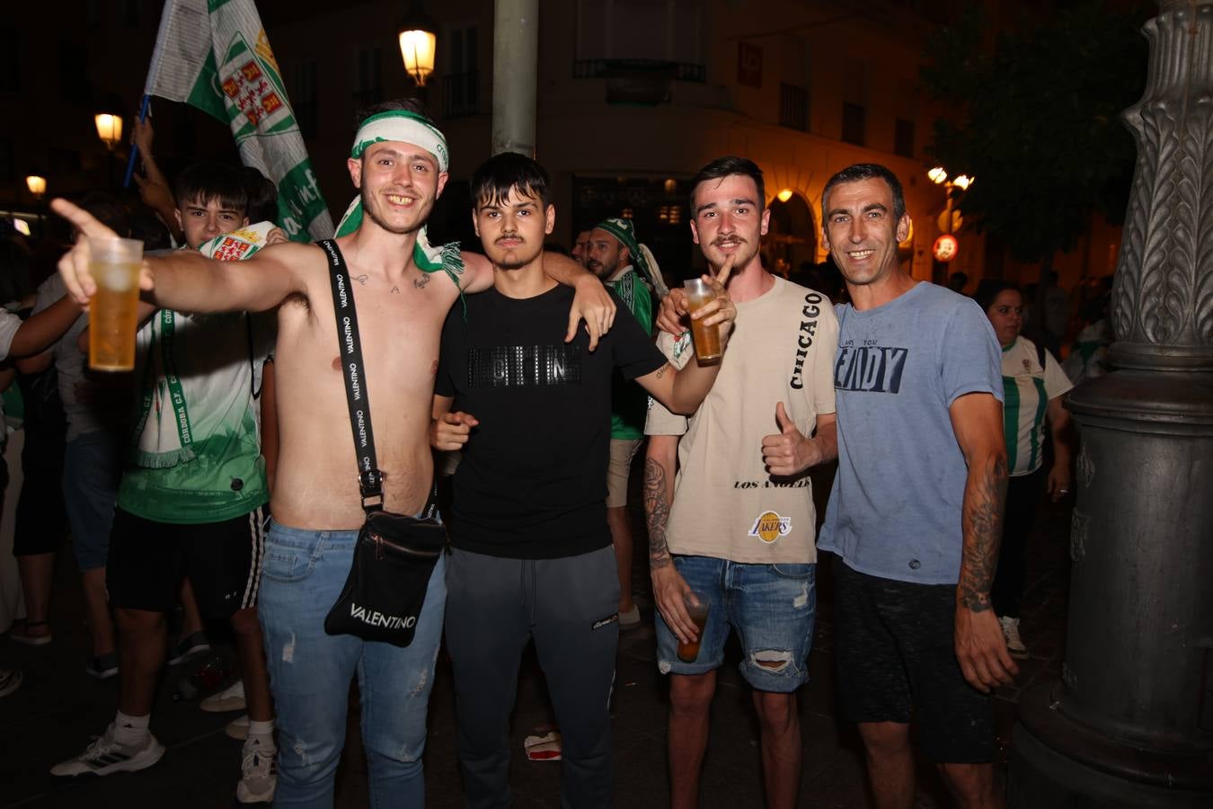 Fotos: la fiesta de la afición del Córdoba CF en Las Tendillas