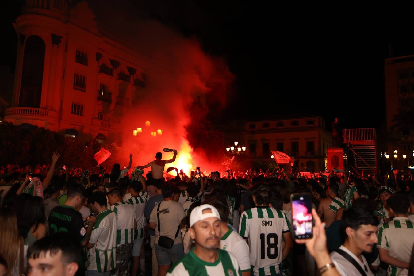 Fotos: la fiesta de la afición del Córdoba CF en Las Tendillas
