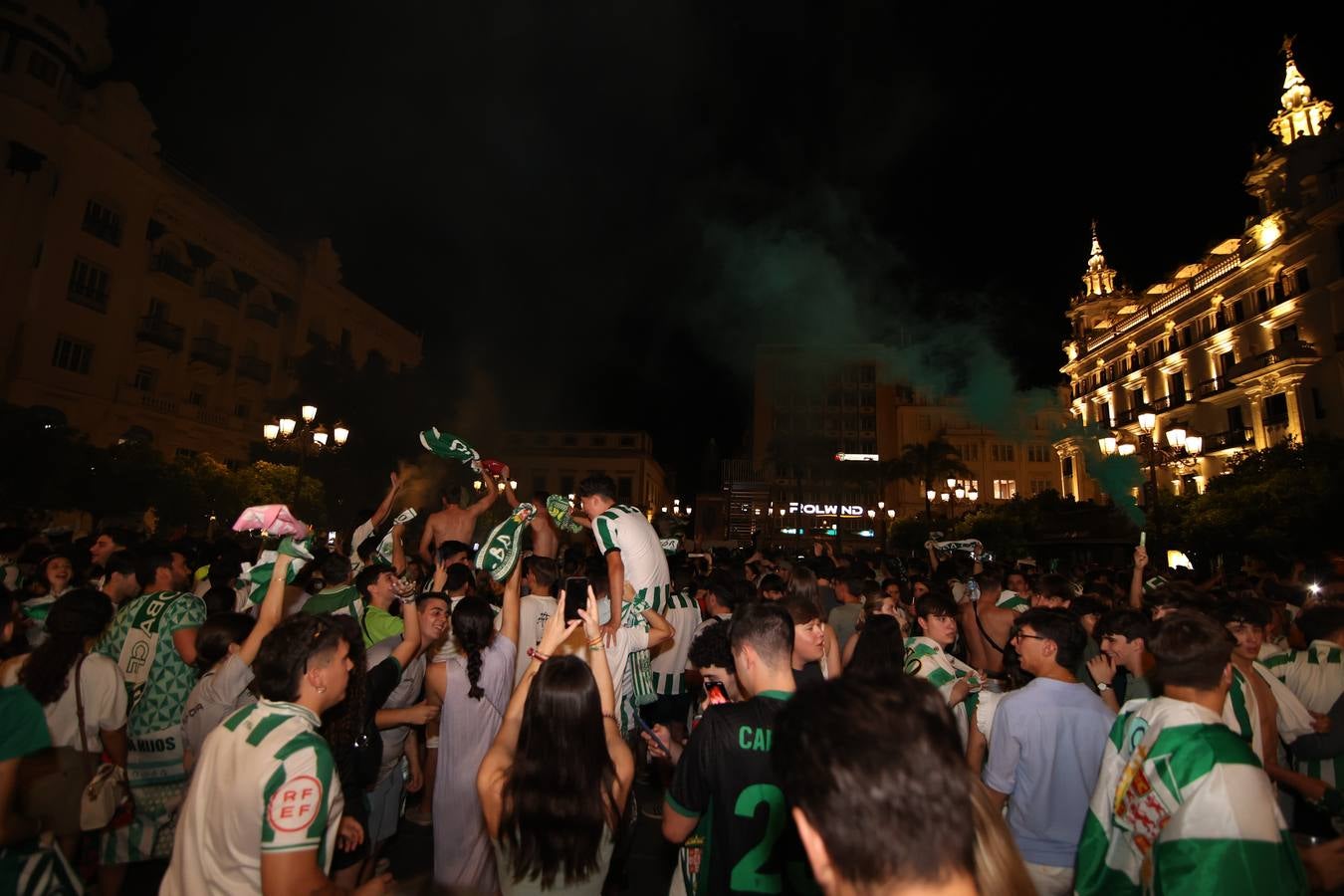 Fotos: la fiesta de la afición del Córdoba CF en Las Tendillas
