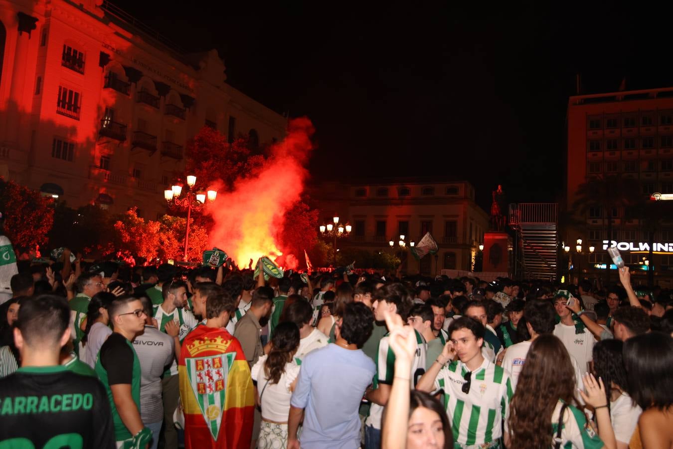 Fotos: la fiesta de la afición del Córdoba CF en Las Tendillas