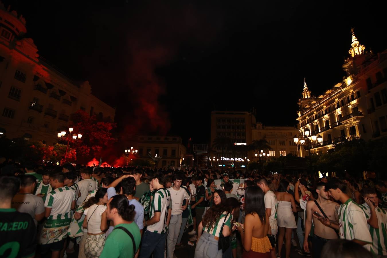 Fotos: la fiesta de la afición del Córdoba CF en Las Tendillas
