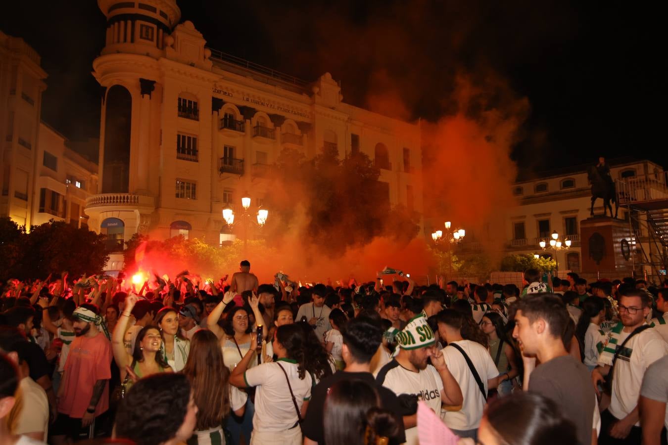 Fotos: la fiesta de la afición del Córdoba CF en Las Tendillas