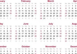 Conozca los catorce días festivos del próximo año 2025 en Castilla-La Mancha