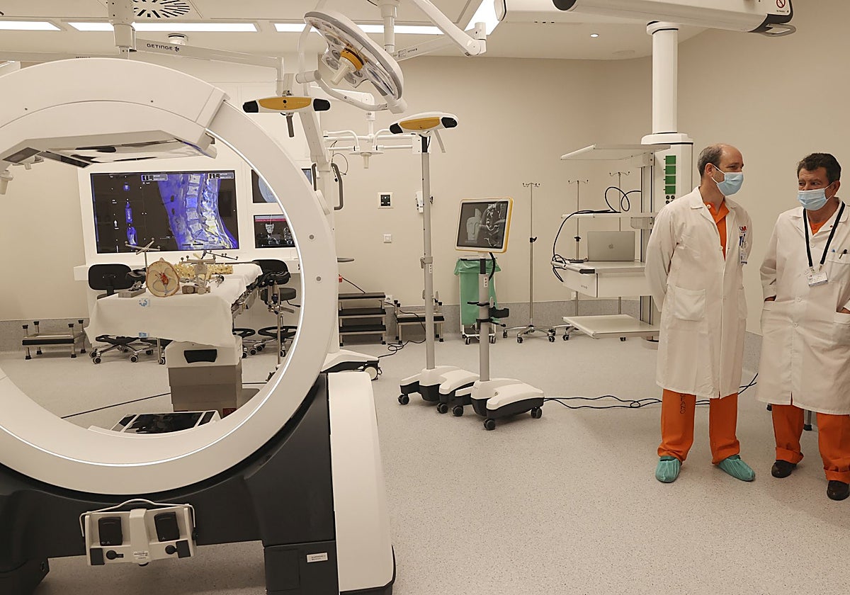 Una de las nuevas salas del Hospital Gregorio Marañón, de Madrid