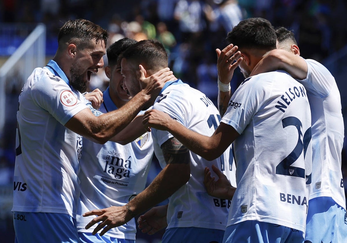 Jugadores del Málaga CF