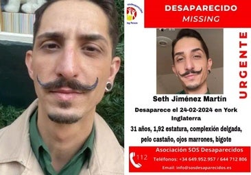 Confirman que el cadáver hallado en un río de Inglaterra es del español Seth Jiménez, desaparecido desde febrero