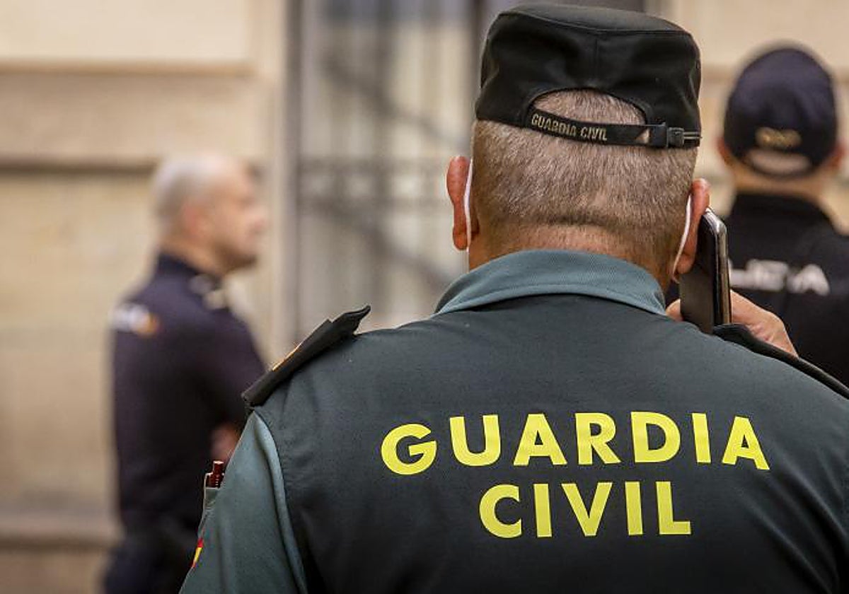 Imagen de archivo de un agente de la Guardia Civil