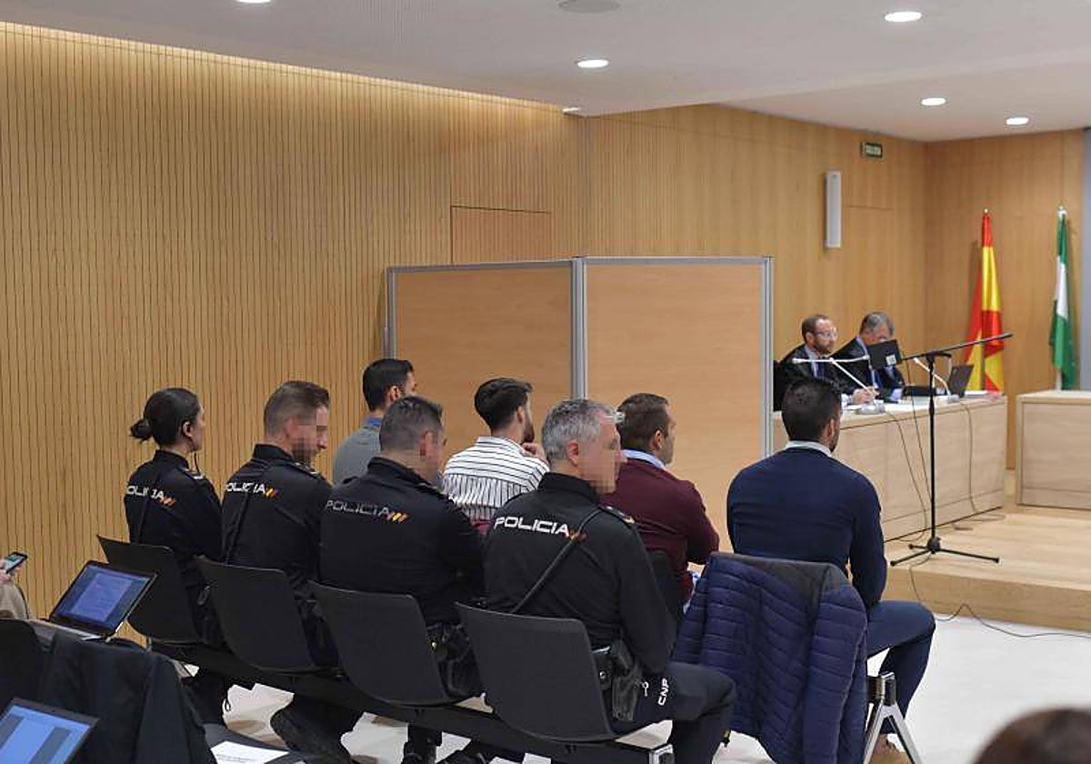 Juicio a La Manada en el Juzgado de lo Penal 1 de Córdoba en una imagen de archivo