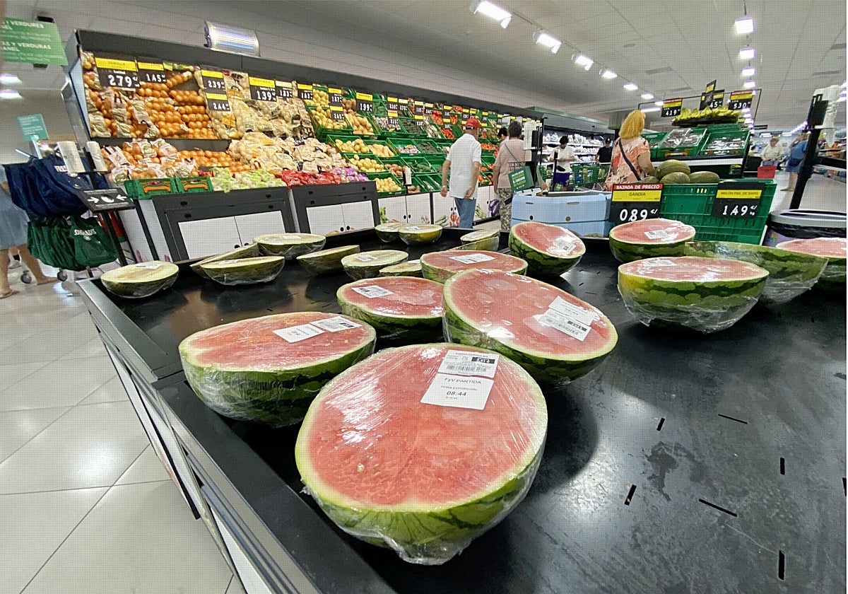 Imagen de un supermercado de Mercadona en Alicante