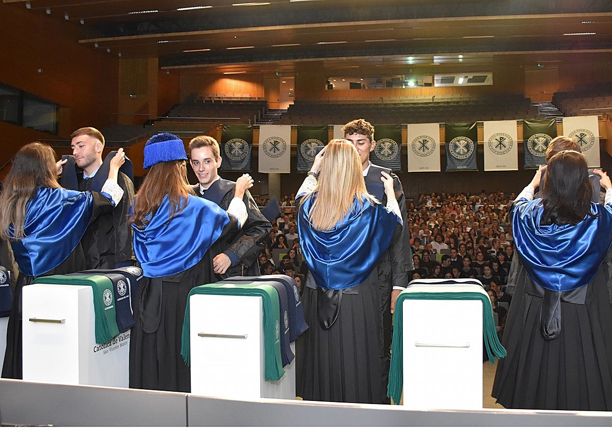 Cerca de 2.000 alumnos de la UCV se gradúan este fin de semana en el Palacio de Congresos de Valencia