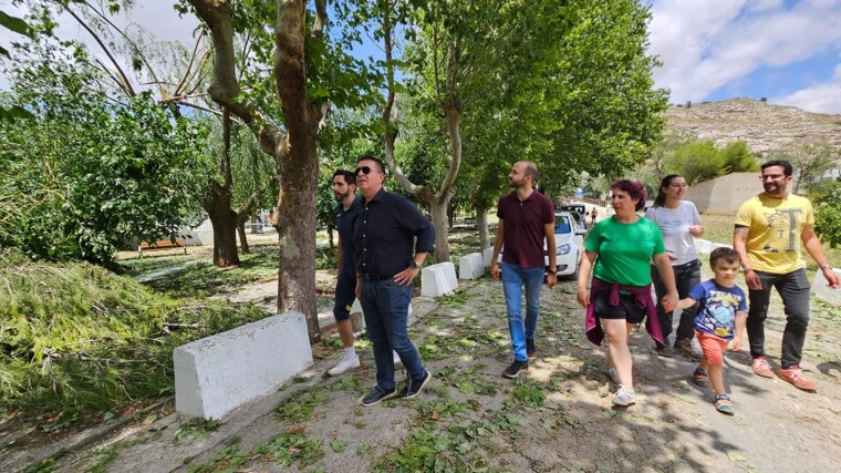 La Diputación va a habilitar una partida de ayudas para los pueblos más afectados por las tormentas de este viernes