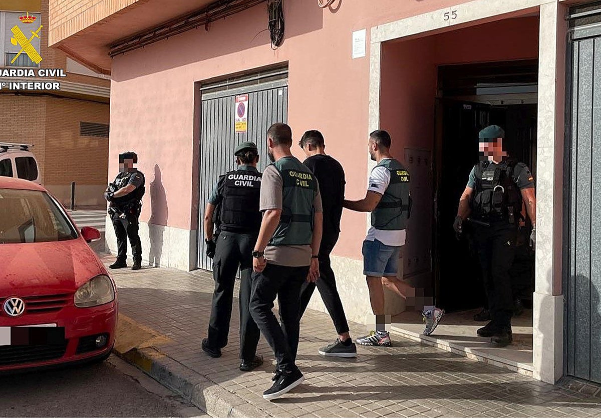 Imagen de las detenciones