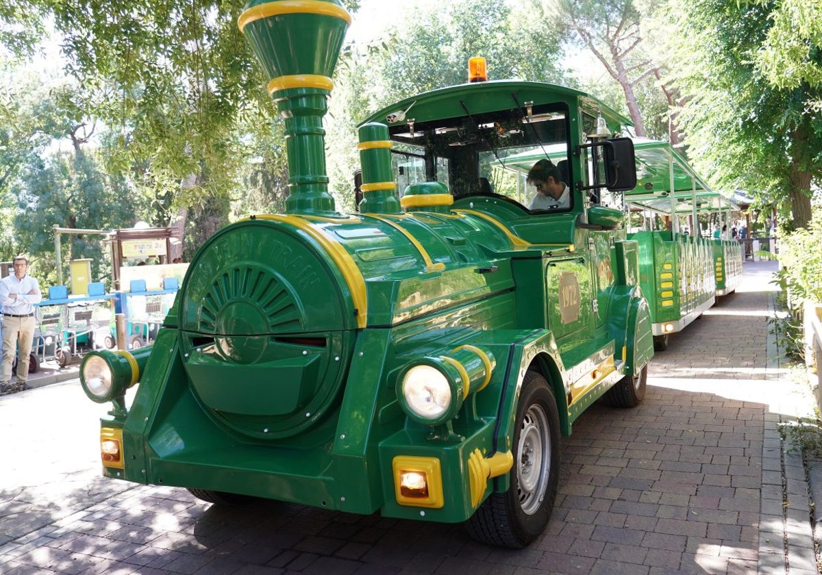 El nuevo tren eléctrico que recorrerá el zoo de Madrid