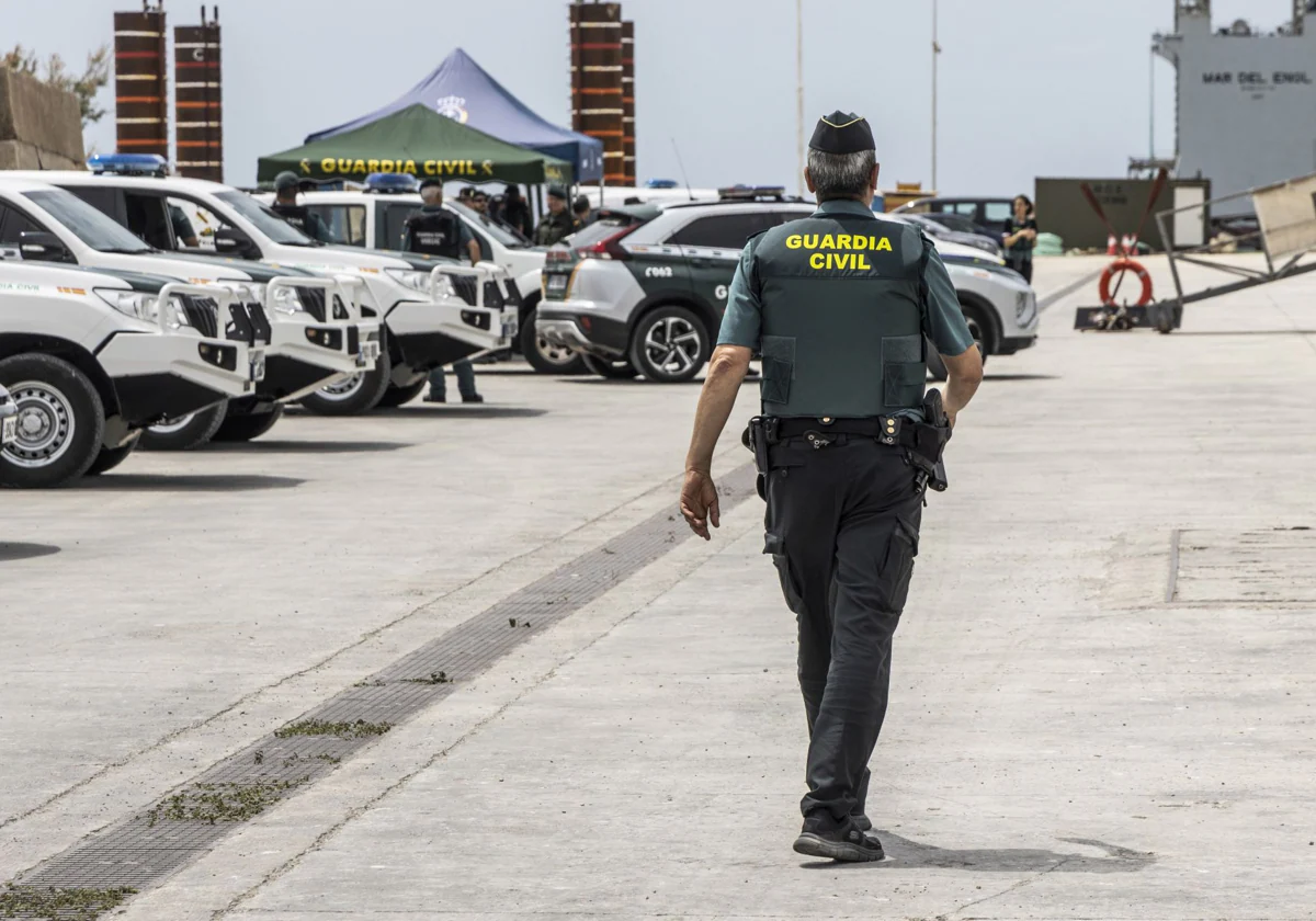 Imagen de archivo de un agente de la Guardia Civil