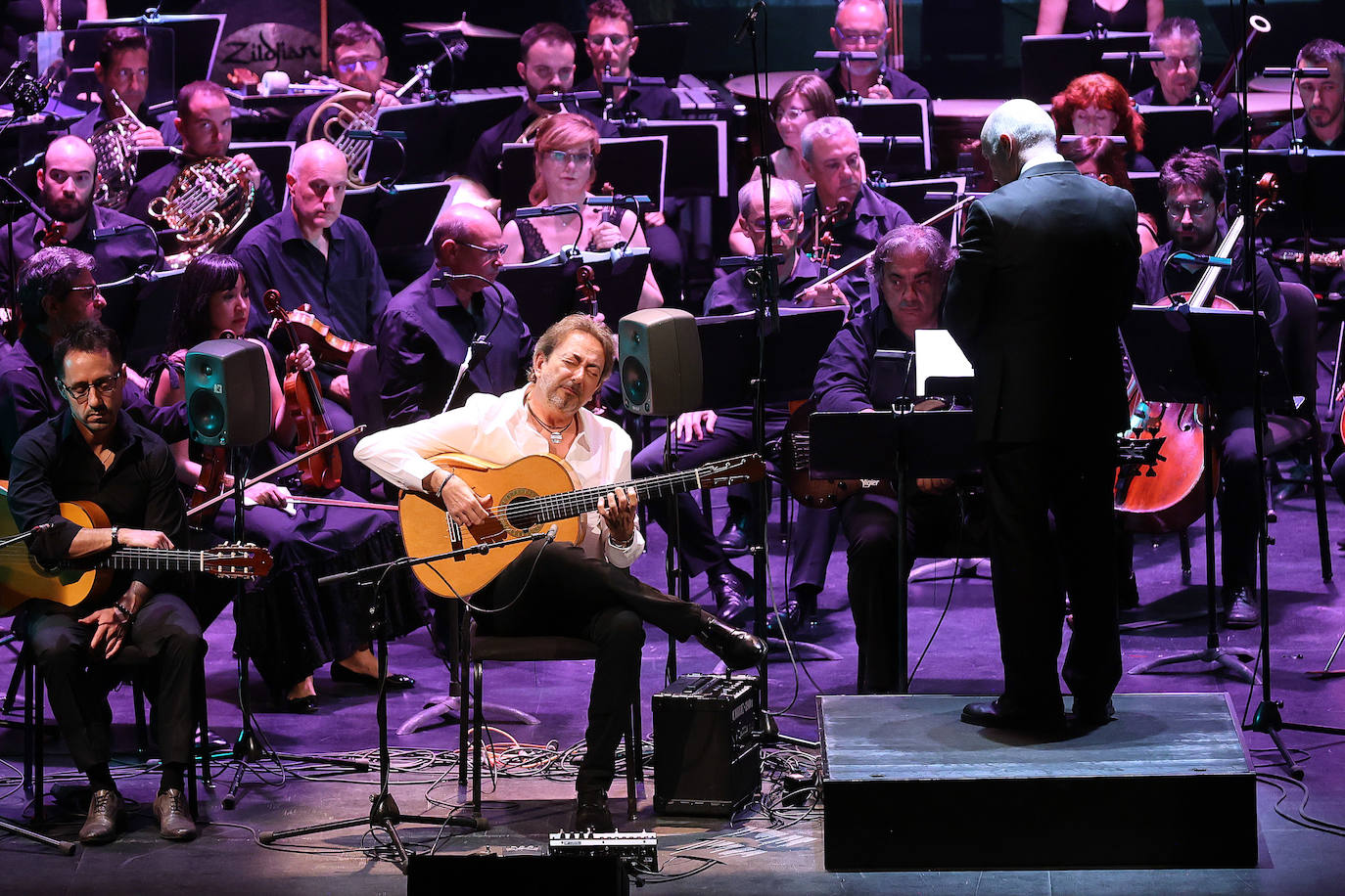 Fotos: José Antonio Rodríguez y la Orquesta estrenan una obra inspirada en Romero de Torres