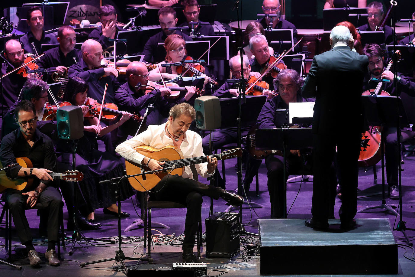 Fotos: José Antonio Rodríguez y la Orquesta estrenan una obra inspirada en Romero de Torres