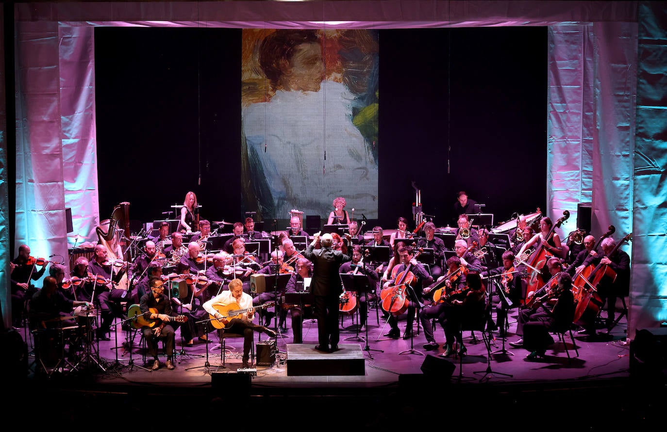 Fotos: José Antonio Rodríguez y la Orquesta estrenan una obra inspirada en Romero de Torres