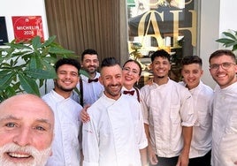 El chef José Andrés disfruta de la gastronomía cordobesa en La Cuchara de San Lorenzo