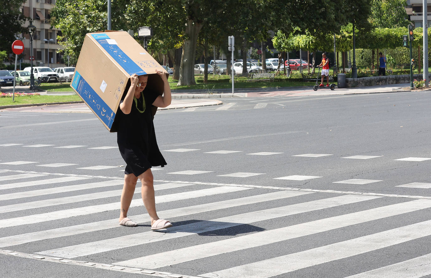 La primera ola de calor del verano en Córdoba, en imágenes