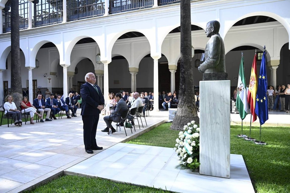 Homenaje del Parlamento Andaluz a Blas Infante en el 139 aniversario de su nacimiento