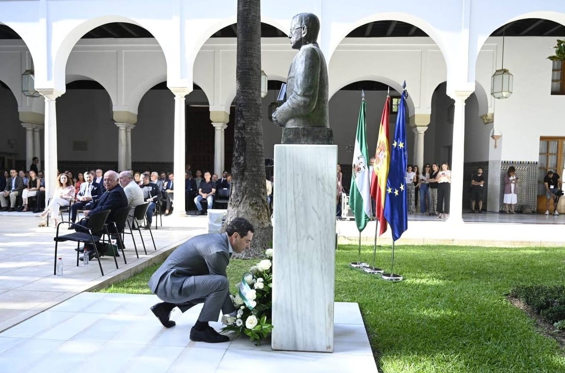 Homenaje del Parlamento Andaluz a Blas Infante en el 139 aniversario de su nacimiento