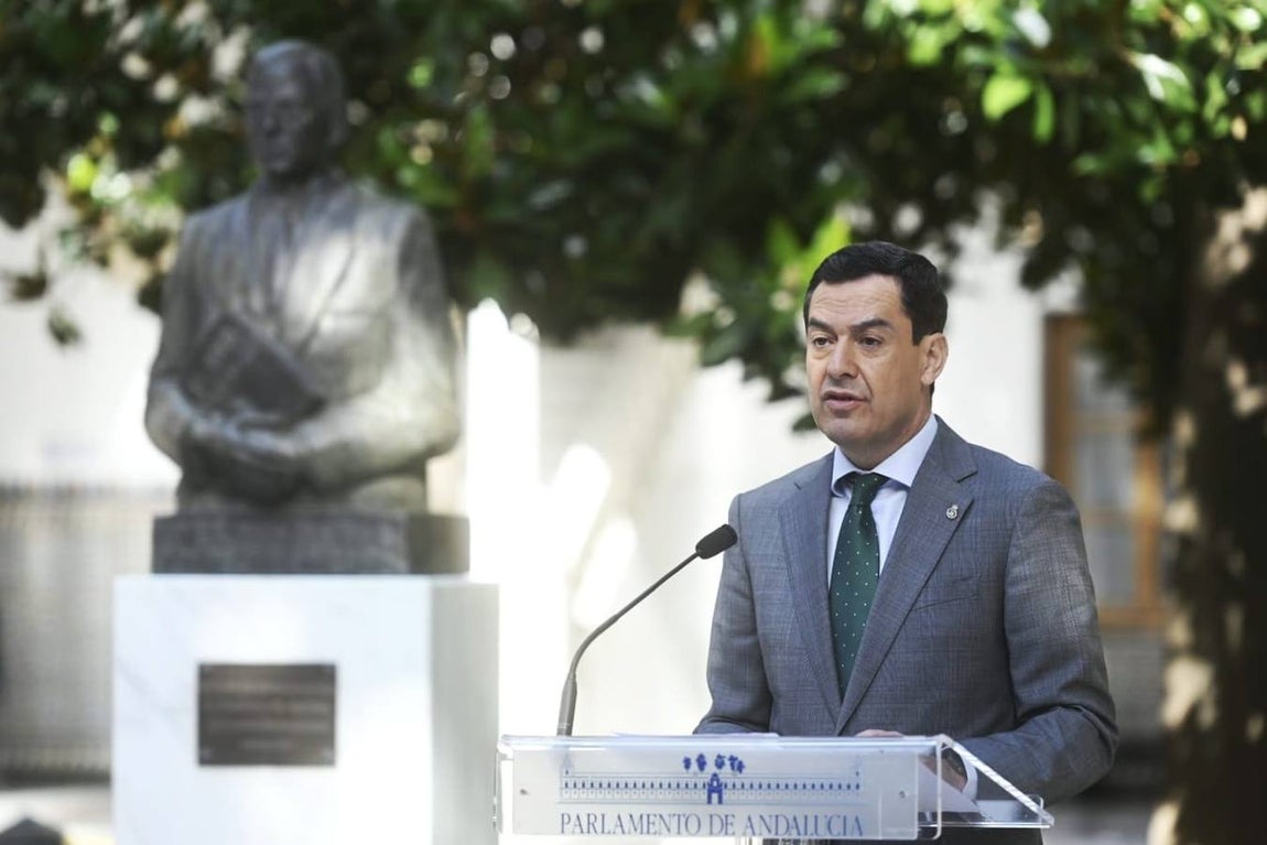 Homenaje del Parlamento Andaluz a Blas Infante en el 139 aniversario de su nacimiento
