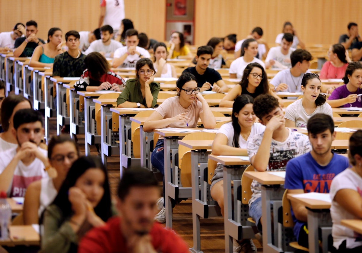 Prueba de la PEvAU en la Facultad de Medicina y Enfermería de Córdoba