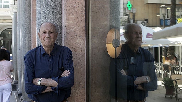 Carlos Pera, en un momento de la entrevista