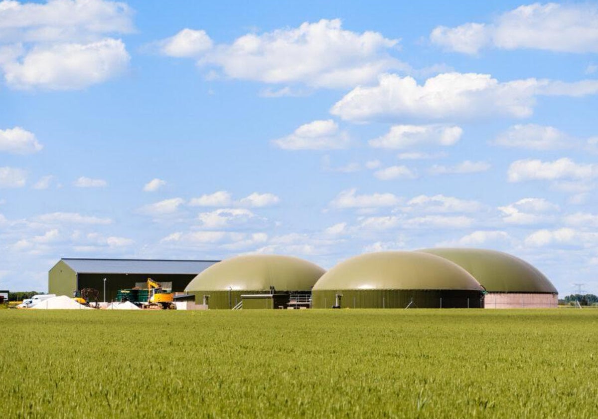 Planta de biometano como la que se va a construir en Puente Genil