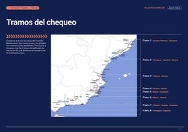 Chequeo al Corredor Mediterráneo: así van las obras por tramos en el primer semestre de 2024