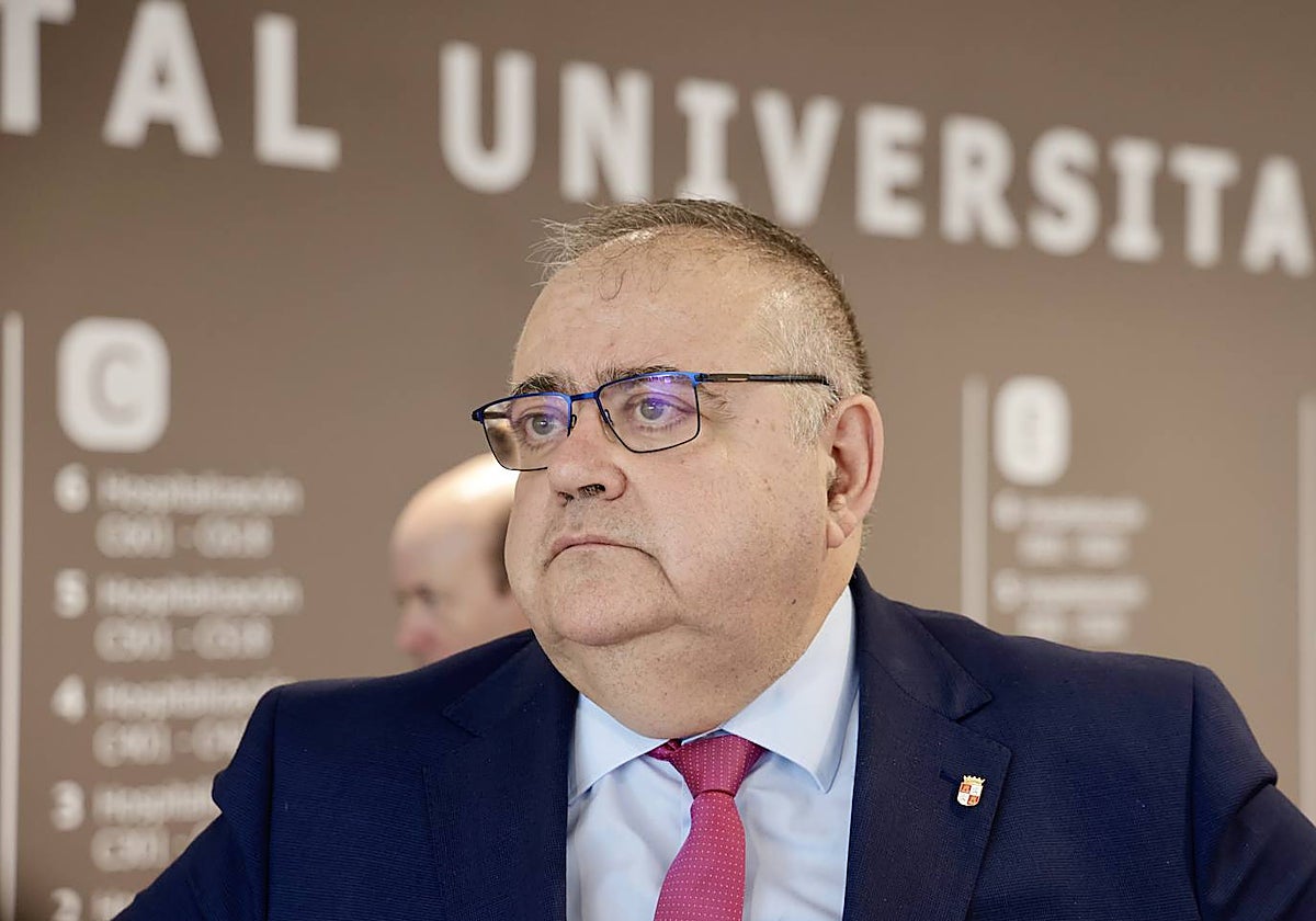 El consejero de Sanidad, Alejandro Vázquez Ramos