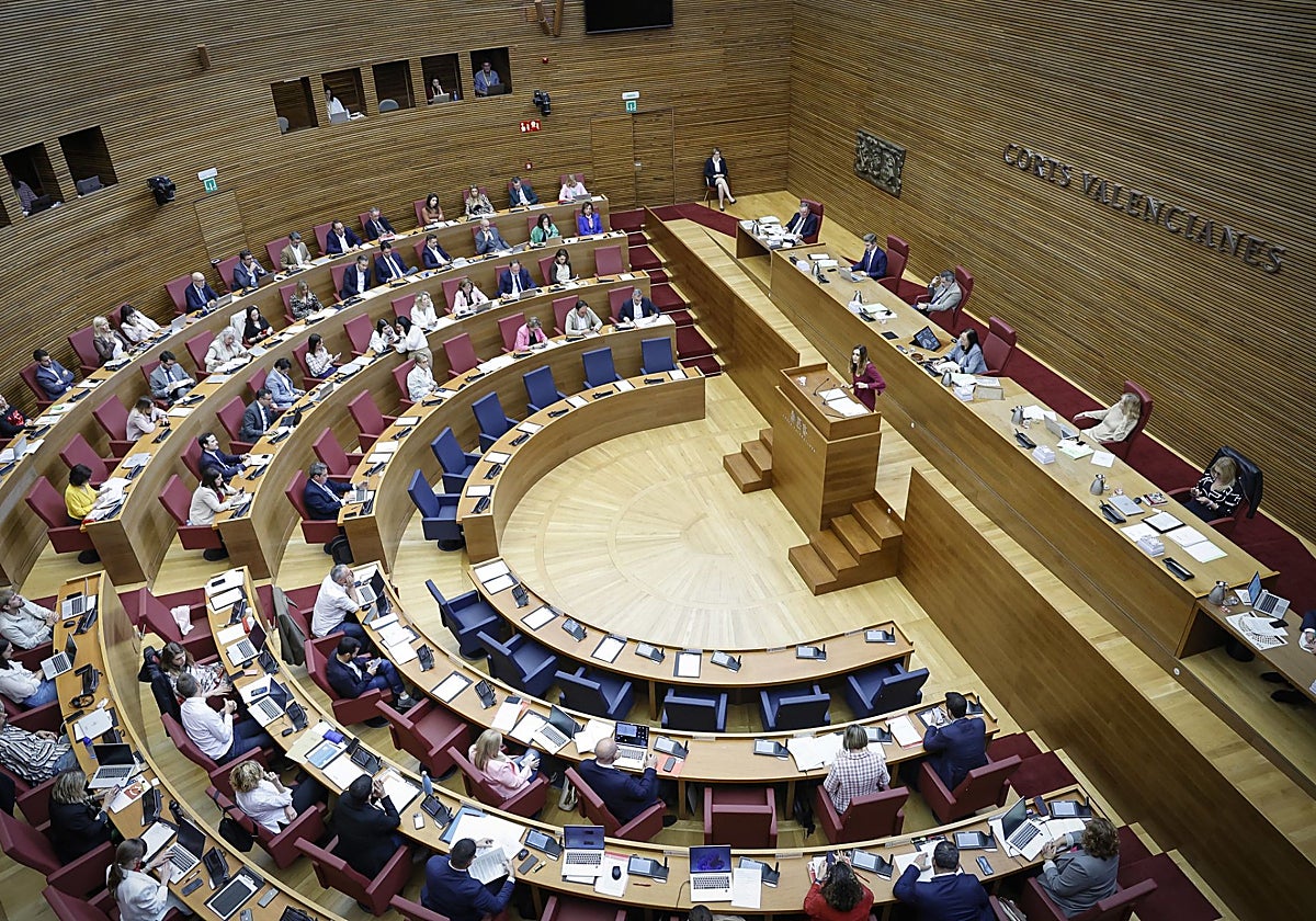 Imagen de archivo de las Cortes Valencianas