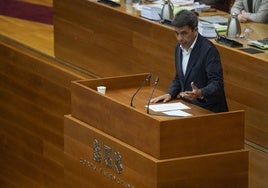 Mazón afronta el escenario de ruptura de Vox con la baza de un gobierno en minoría: «No hay otra opción»