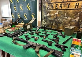 Cae en Jaén y Granada un grupo que fabricaba armas de fuego