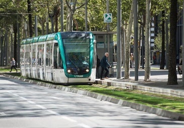 Barcelona arranca las pruebas de la unión de Tranvía por la Diagonal